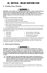 Preview for 10 page of Ki Mobility Little Wave Tyke User Instruction Manual & Warranty