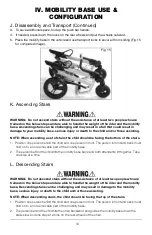 Preview for 20 page of Ki Mobility Little Wave Tyke User Instruction Manual & Warranty