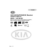 Kia LAN-8660EK Owner'S Manual preview