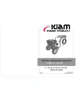 KIAM KM3700P Operation & Maintenance Instructions Manual preview