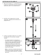 Preview for 21 page of Kichler Lighting 0810289 Manual