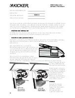 Preview for 6 page of Kicker SKM10 Owner'S Manual