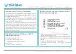 Preview for 2 page of Kid-Man 07-3170 User Manual