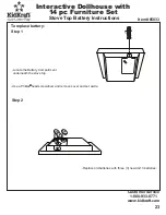 Preview for 23 page of KidKraft 65033 Assembly Instructions Manual