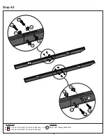 Preview for 54 page of KidKraft ARBOR CREST DELUXE Installation And Operating Instructions Manual