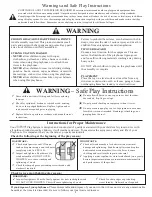 Preview for 3 page of KidKraft BILT BRAEWOOD PLAYHOUSE FSC Installation And Operating Instructions Manual