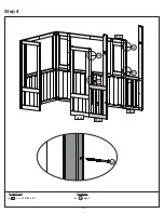 Preview for 16 page of KidKraft BILT BRAEWOOD PLAYHOUSE FSC Installation And Operating Instructions Manual