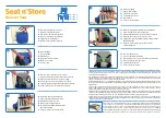 Preview for 2 page of Kids Kit Seat n' Store Manual