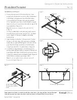 Preview for 2 page of Kimball Office Casegoods President Assembly Instructions