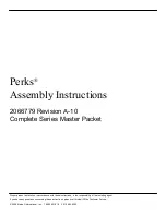 Preview for 1 page of Kimball Office Perks Complete Series Assembly Instructions Manual