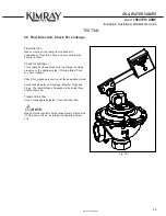 Preview for 29 page of Kimray DUMP Installation, Operation, Maintenance Manual