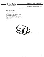 Preview for 15 page of Kimray GEN 3 Installation Operation & Maintenance Data