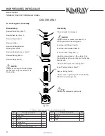 Preview for 14 page of Kimray HPCV Installation, Operation, Maintenance Manual