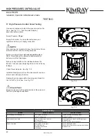 Preview for 22 page of Kimray HPCV Installation, Operation, Maintenance Manual