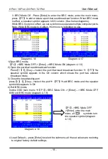 Preview for 17 page of KinAn LC2808 User Manual