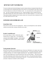 Preview for 3 page of kincrome K12054 Owner'S Assembly And Operating Manual