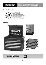 Preview for 2 page of kincrome K7745 Operation Manual