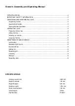 Preview for 2 page of kincrome P12067 Assembly And Operating Manual