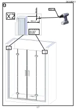 Preview for 17 page of Kinedo Kinespace 2P Installation Instructions Manual