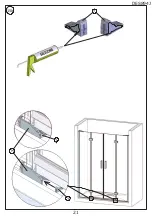 Preview for 21 page of Kinedo Kinespace 2P Installation Instructions Manual