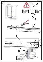 Preview for 17 page of Kinedo Kinespace Fixed panel with pivot door and small fixed panel Installation Instructions Manual