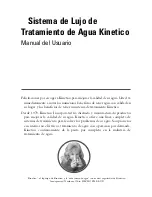 Preview for 38 page of Kinetico Drinking Water System Plus Deluxe Owner'S Manual