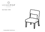 Kinfine HOMEPOP K4638 Assembly Instructions Manual preview