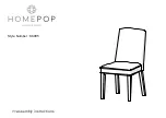 Preview for 1 page of Kinfine HOMEPOP K6995 Assembly Instructions Manual