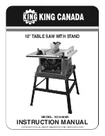 King Canada 772995017065 Instruction Manual preview