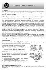 Preview for 10 page of King Canada PERFORMANCE PLUS 8199N Instruction Manual