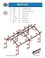 Preview for 2 page of KING CANOPY GC1020BK-CB Instructions Manual