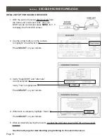 Preview for 20 page of King-Dome Relay KD5500 Installation And Operating Instructions Manual