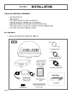 Preview for 5 page of King-Dome Trac-King In-Motion 9760 Installation And Operating Instruction