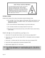 Preview for 11 page of King-Dome Trac-King In-Motion 9760 Installation And Operating Instruction