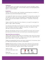 Preview for 2 page of King Edward BAKE KING Operating Instructions Manual