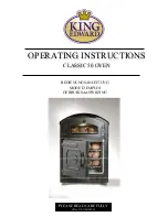 King Edward CLASSIC 50 Operating Instructions Manual preview