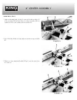 Preview for 8 page of King Industrial 8" Jointer KC-203C Instruction Manual