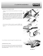 Preview for 9 page of King Industrial 8" Jointer KC-203C Instruction Manual