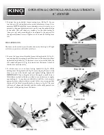 Preview for 14 page of King Industrial 8" Jointer KC-203C Instruction Manual