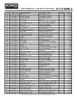 Preview for 20 page of King Industrial KC-1440ML-6 Service Manual