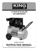 King Industrial KC-2051H2 Instruction Manual preview