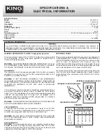 Preview for 4 page of King Industrial KC-3124V1 Instruction Manual