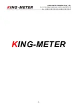 Preview for 38 page of King-Meter KM6S-LCD User Manual