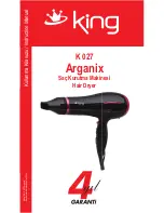 KING K 027 Arganix Instruction Manual preview