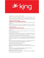 Preview for 17 page of KING K 068 Classo Instruction Manual