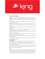 Preview for 3 page of KING K 079 Instruction Manual