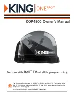 Preview for 1 page of KING One Pro Owner'S Manual