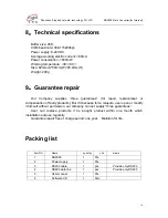 Preview for 14 page of Kingbird KB2000 User Manual