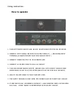 Preview for 5 page of Kingrex PRE-AMP User Manual