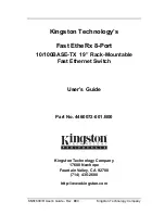 Preview for 2 page of Kingston Technology KNS1600/R User Manual